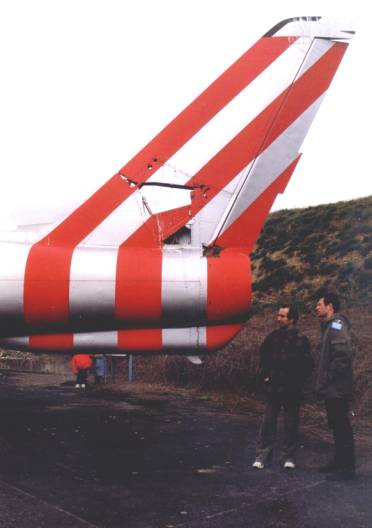 Plan vertical du F-84F