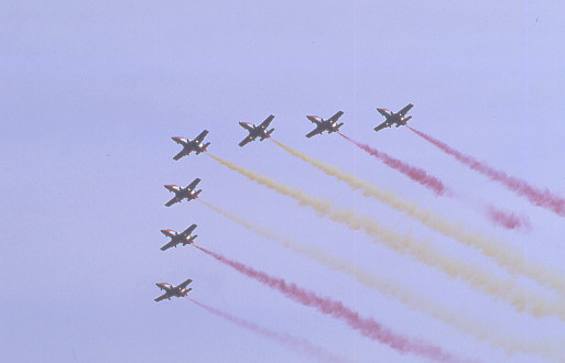 Patrulla Aguila  - Espagne - sur Casa C-101 Aviojet
