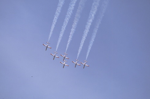 Patrulla Aguila  - Espagne - sur Casa C-101 Aviojet