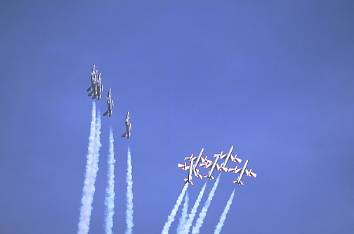 Frecce Tricolori - Italie - sur Aermacchi MB 339 PAN