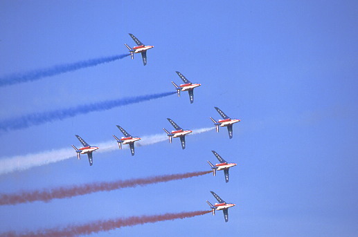 La Patrouille de France - France- sur Dassault Alpha Jet