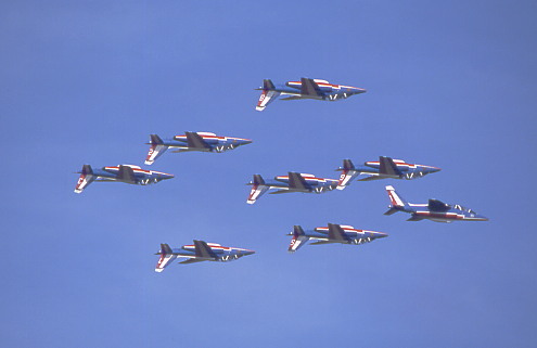 La Patrouille de France - France- sur Dassault Alpha Jet