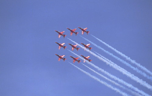 Red Arrows - Royaume Uni - sur BAe Hawk T. Mk1a 