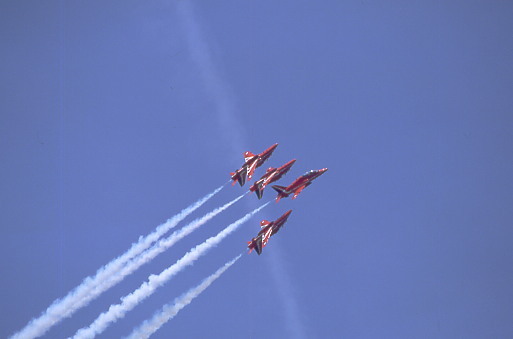 Red Arrows - Royaume Uni - sur BAe Hawk T. Mk1a 