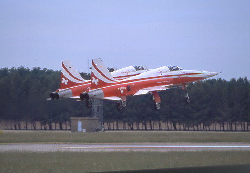 La Patrouille Suisse - Suisse- sur F-5 Tiger