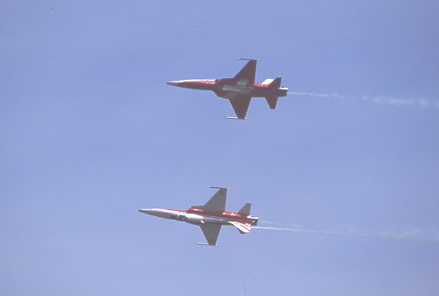 La Patrouille Suisse - Suisse- sur F-5 Tiger