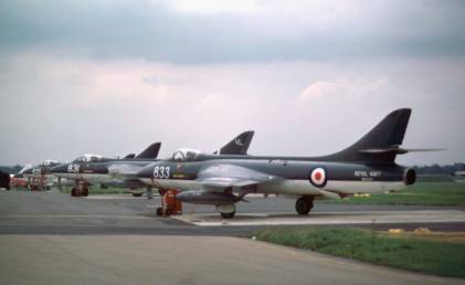 En attendant leur vol au meeting de Lildenhall Air Fete 1979