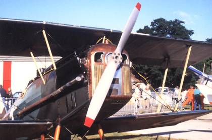  Vue du moteur et du radiateur du SE.5a