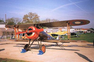 Nieuport 28 des lignes pures de chasseur